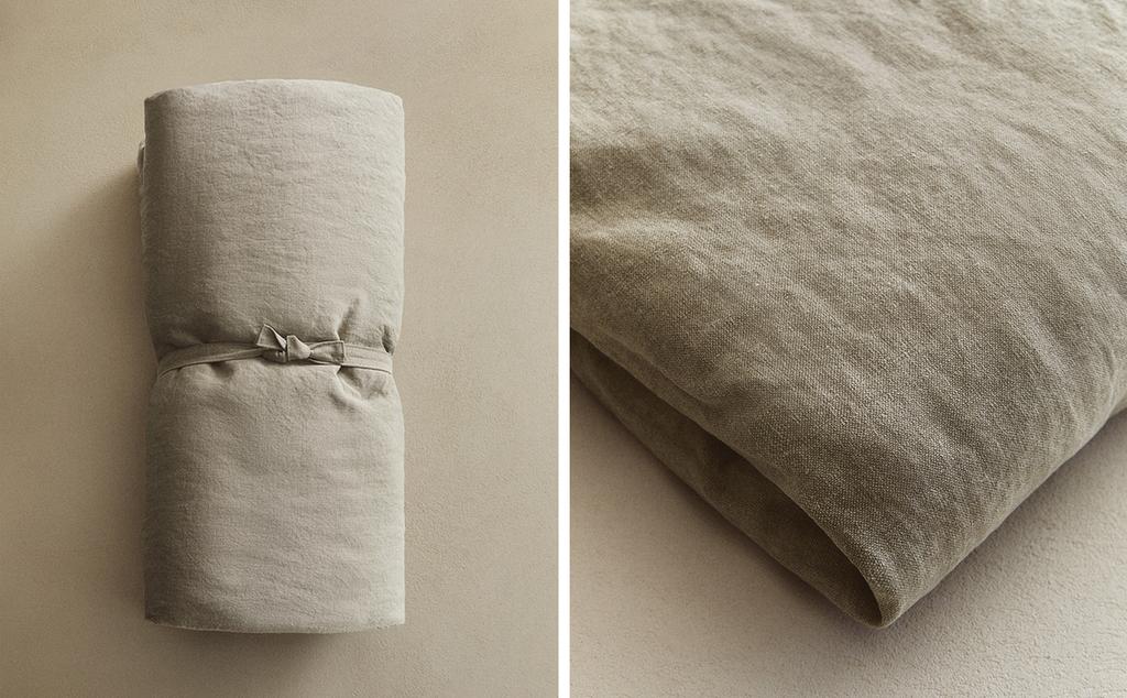 SURMATELAS LIN DÉLAVÉ SURMATELAS LIN DÉLAVÉ