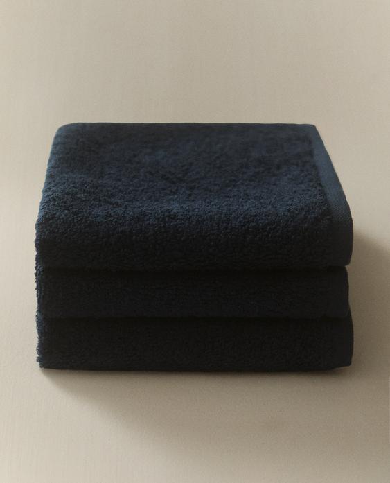 LOT SERVIETTES INVITÉS COTON (LOT DE 3) LOT SERVIETTES INVITÉS COTON (LOT DE 3)