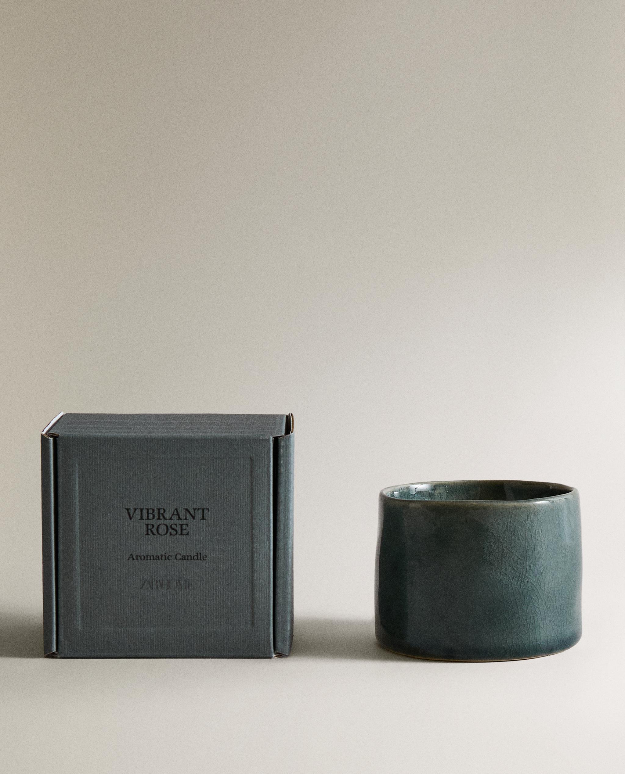 (150 G) VIBRANT ROSE SCENTED CANDLE product thumbnail 2