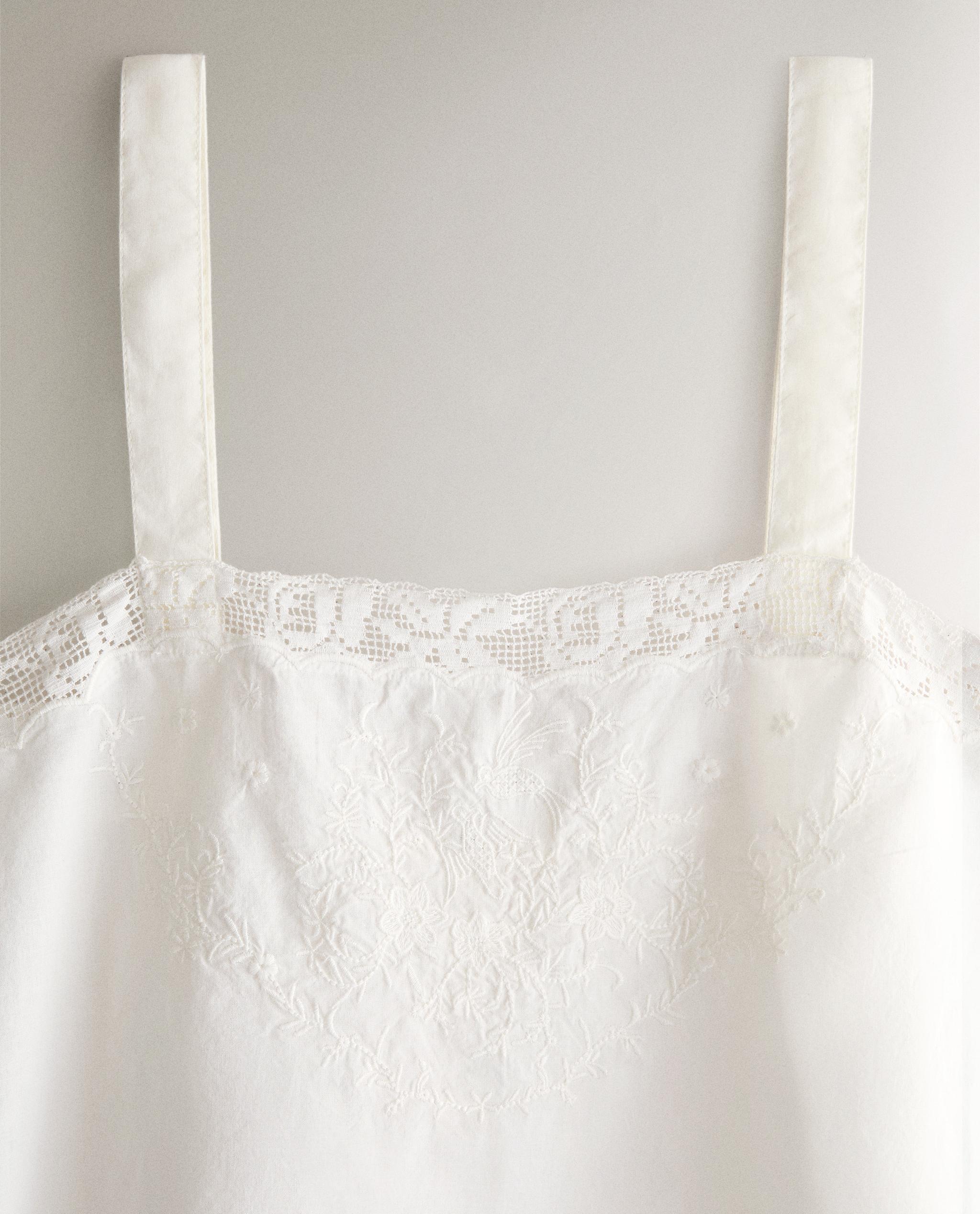 COTTON TOP WITH EMBROIDERY product thumbnail 5