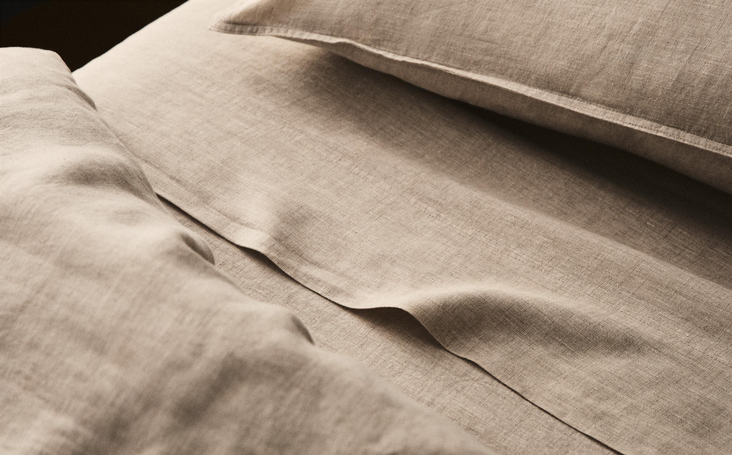 WASHED LINEN FLAT SHEET (160 GxM²) product thumbnail 2
