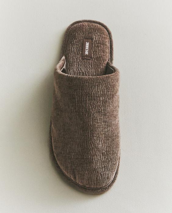 VELVET MULE SLIPPERS