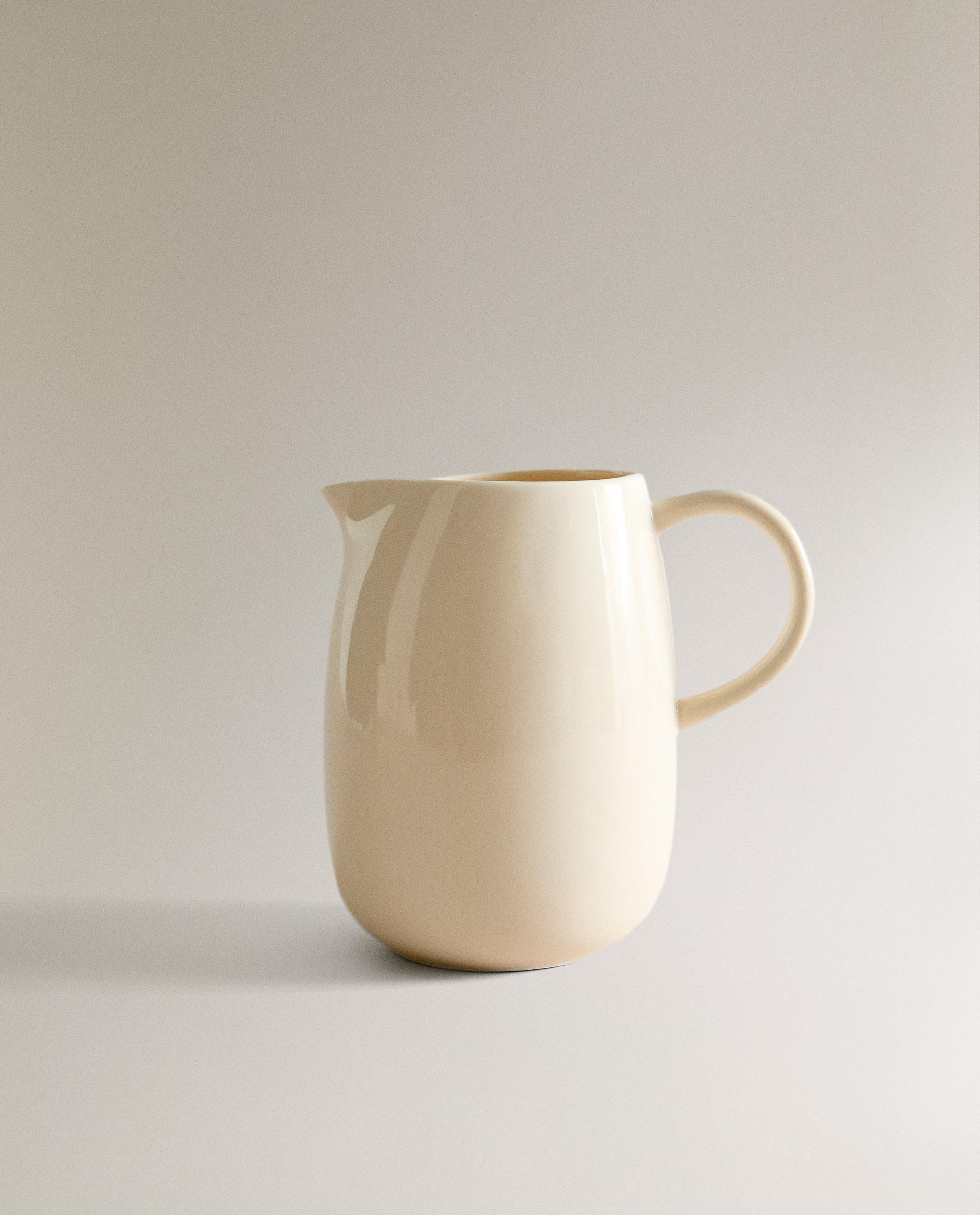 PLAIN STONEWARE MILK JUG product thumbnail 9