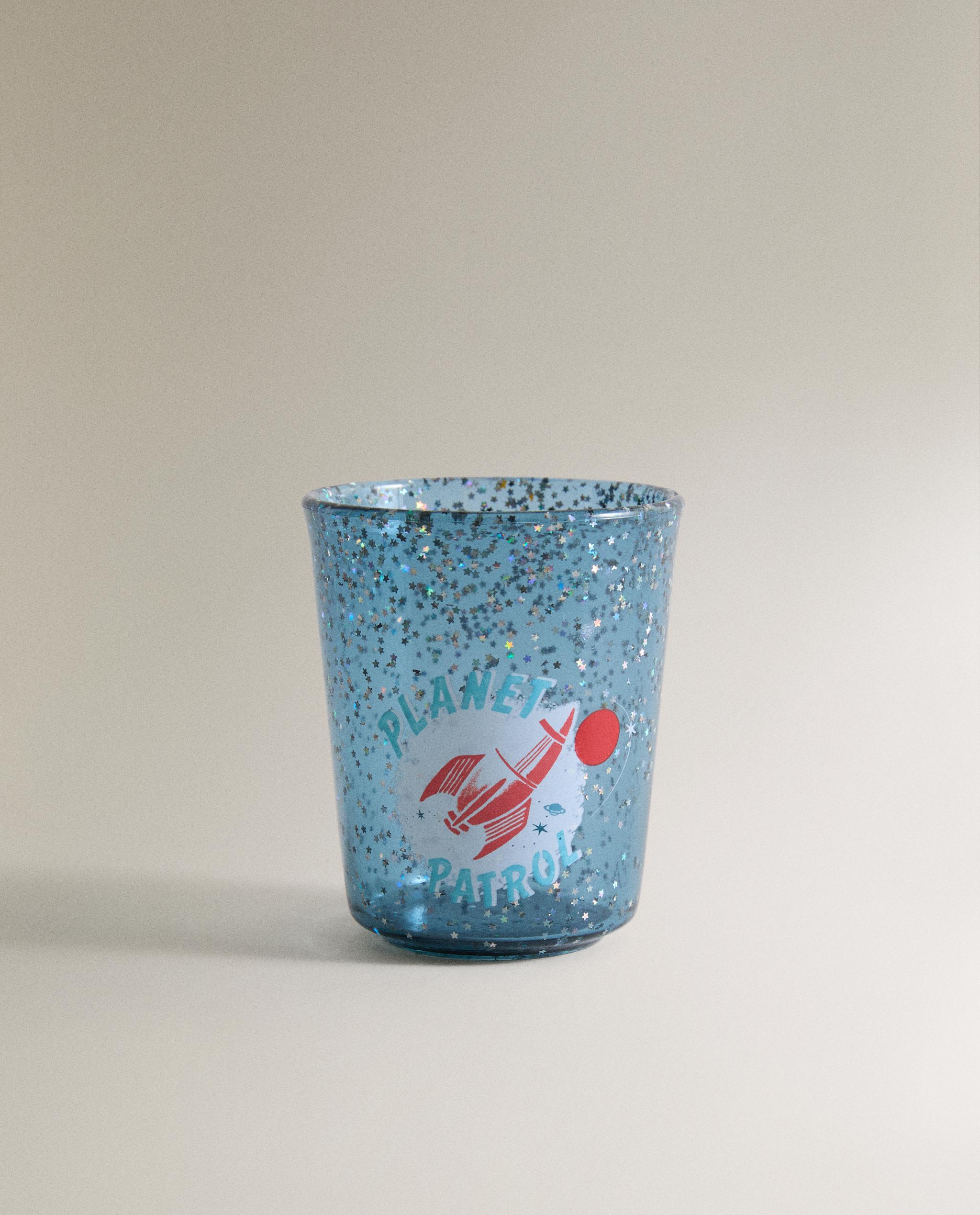 CHILDREN'S GLITTER TRITAN™ TUMBLER WITH STARS product thumbnail 3