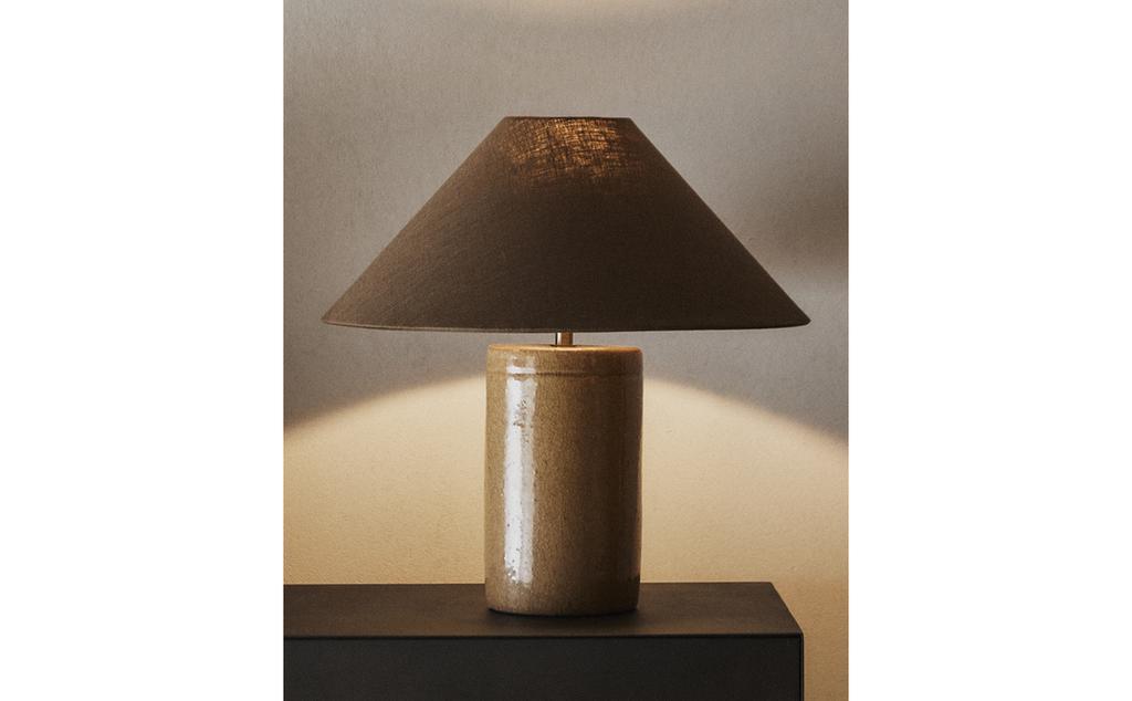 LAMPE DE TABLE BASE EN GRÈS LAMPE DE TABLE BASE EN GRÈS