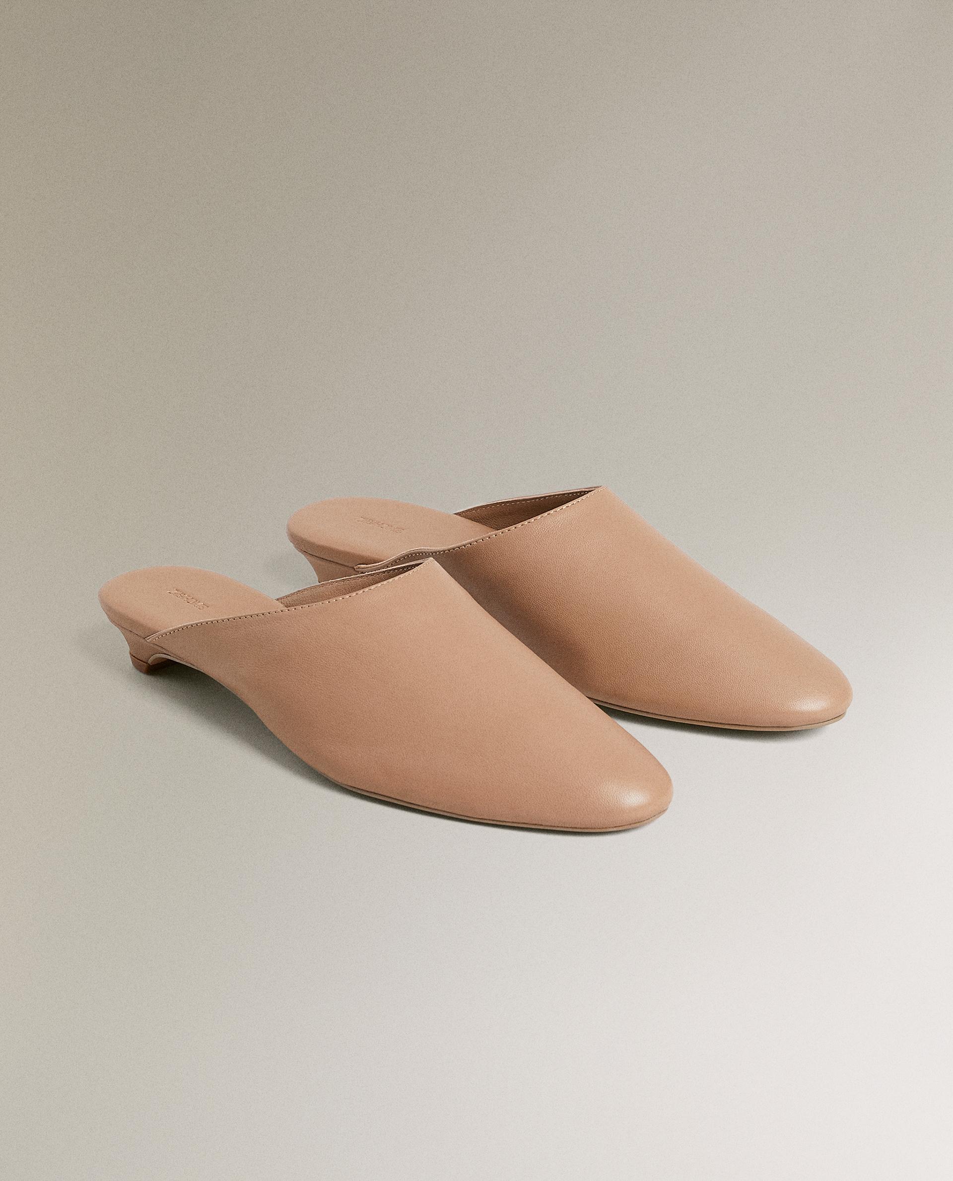 MULES TALON CUIR Zara Home France