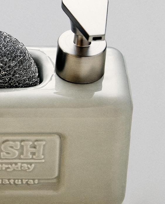 WASHING-UP LIQUID DISPENSER WITH CONTAINER