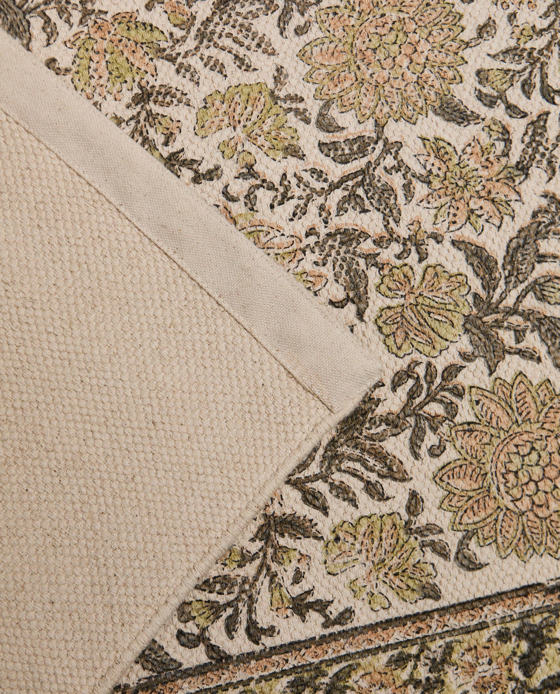 ザラホーム　ZARA テクスチャーコットンラグ テクスチャー コットン ラグ zara home - メルカリ