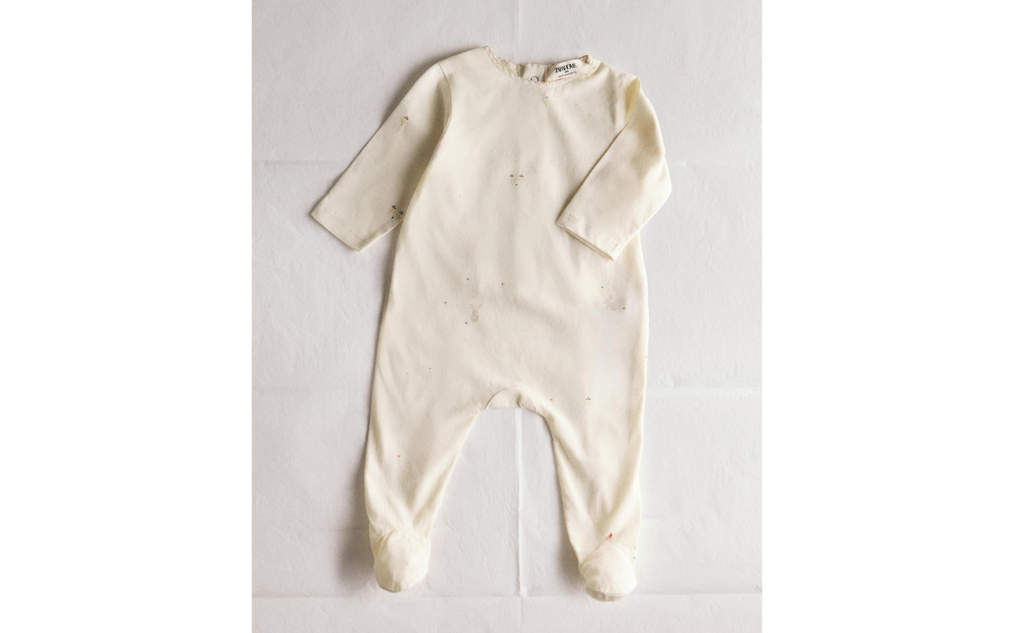 CHILDREN'S RABBIT AND FLORAL ROMPER product thumbnail 8