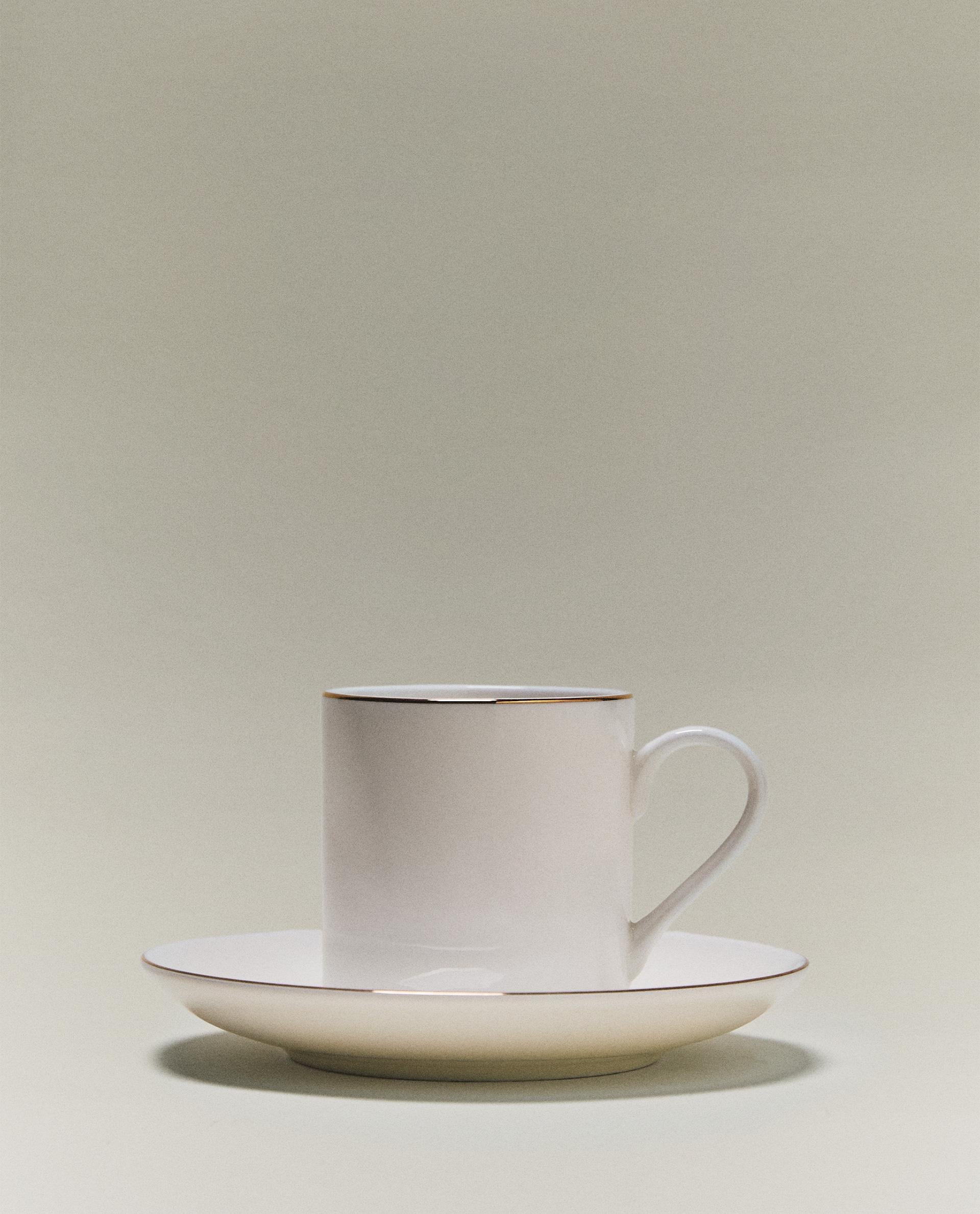 コーヒーカップ＆レリーフストーンウェアプレート | Zara Home 日本/Japan