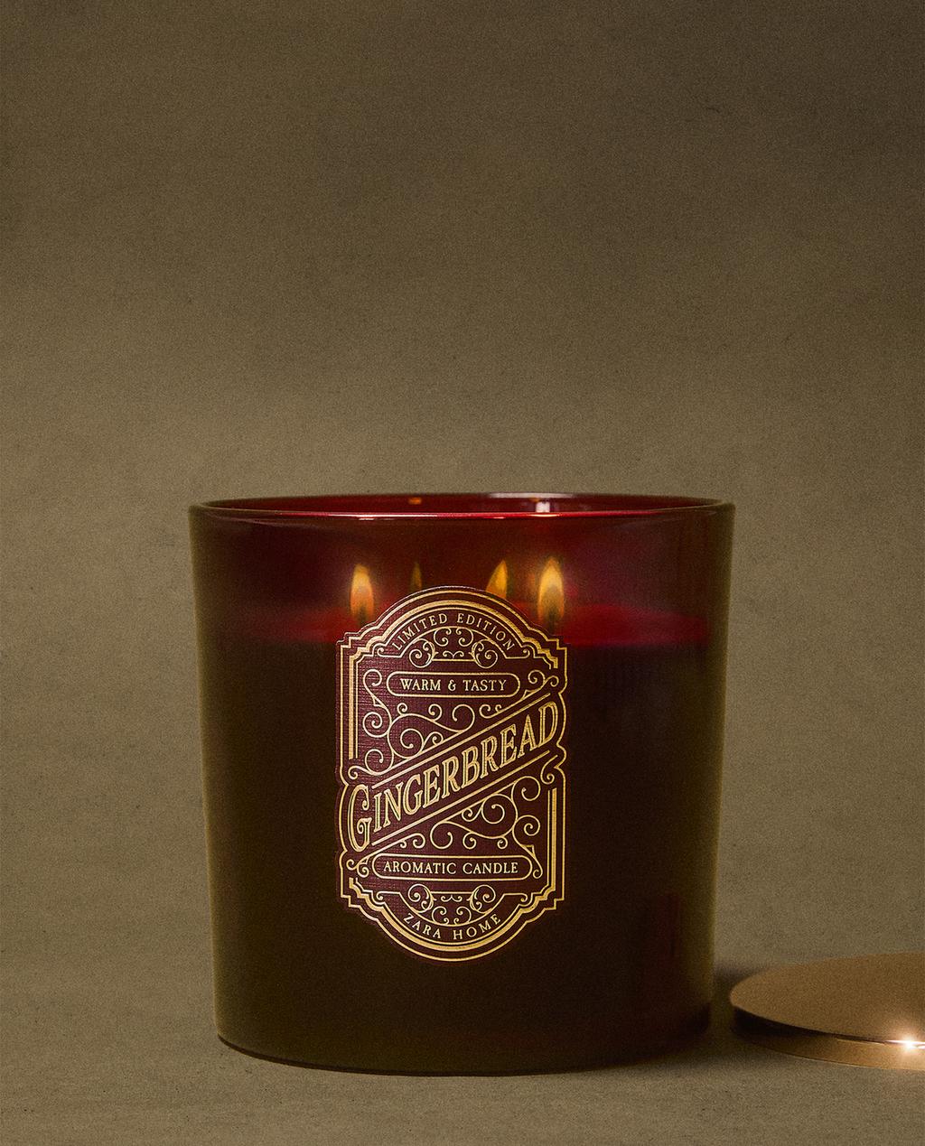 (650 G) GINGERBREAD SCENTED CANDLE