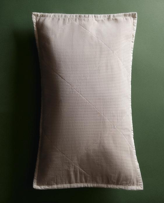 HOUSSE DE COUSSIN ENFANT ÉDREDON COTON RAYURES