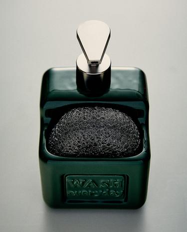 WASHING-UP LIQUID DISPENSER WITH CONTAINER