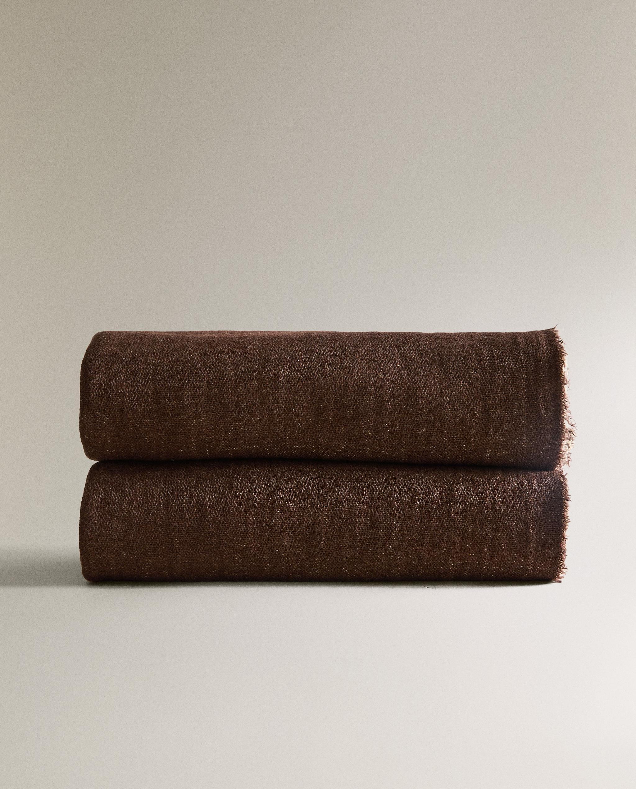 リネンブランケット フリンジ | Zara Home 日本/Japan