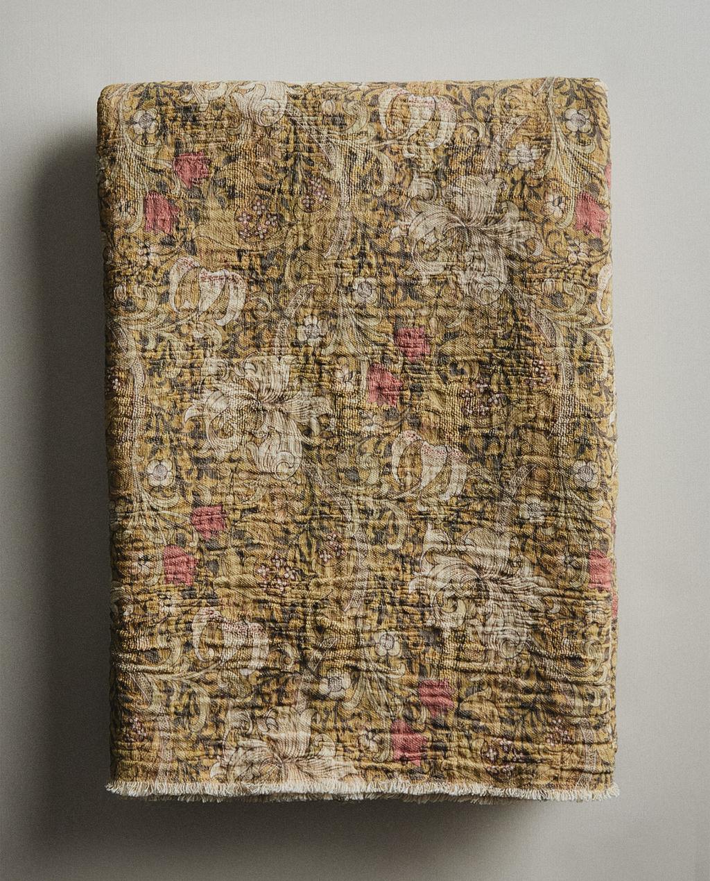 MORRIS & CO. LINEN THROW