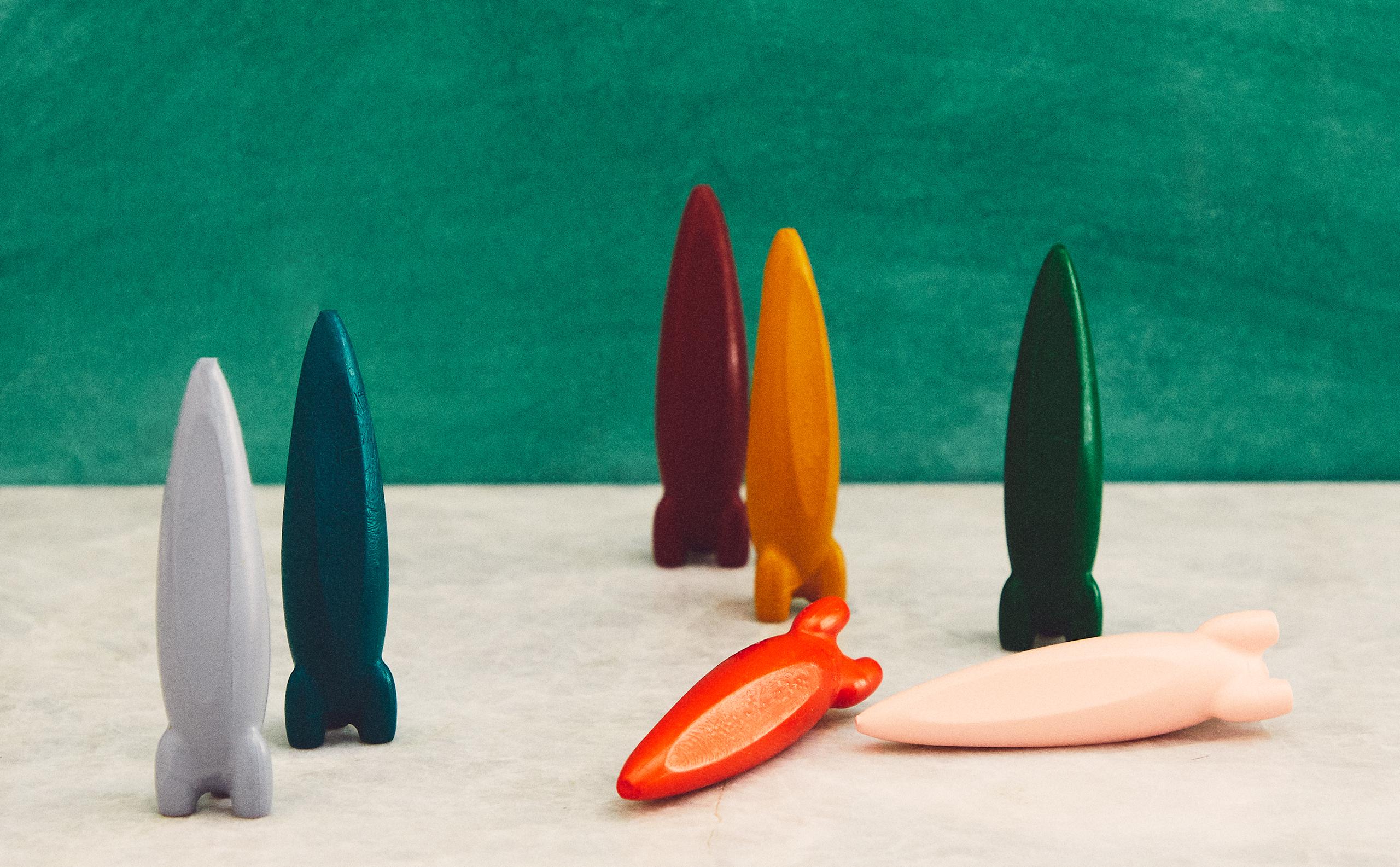 ROCKET CRAYONS (PACK OF 8)