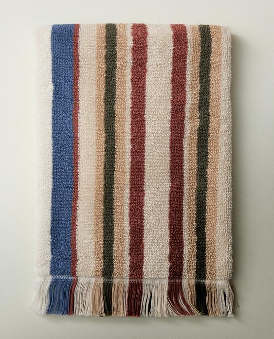 STRIPED TERRYCLOTH TEA TOWEL