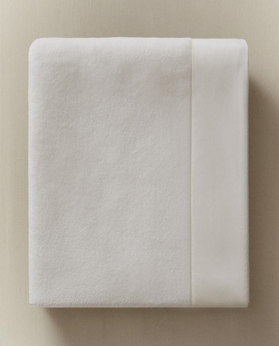 BATH TOWEL WITH FABRIC STRIPE BATH TOWEL WITH FABRIC STRIPE