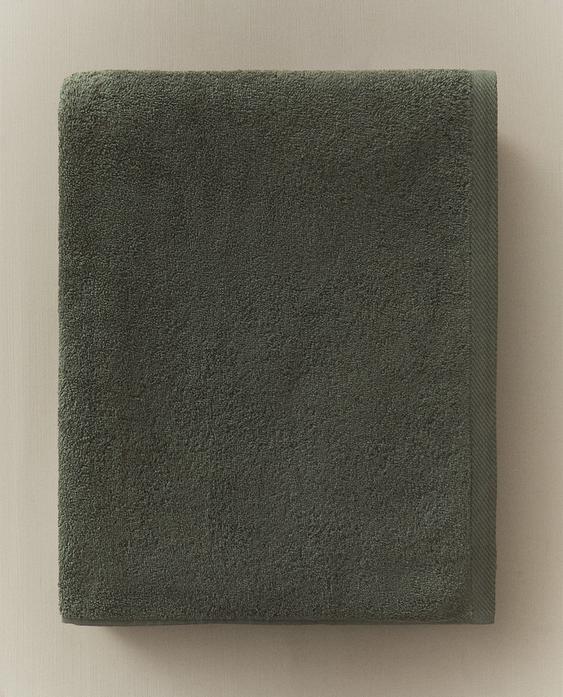 (500 GXM²) SERVIETTE DE BAIN COTON ÉPONGE UNIE (500 GXM²) SERVIETTE DE BAIN COTON ÉPONGE UNIE