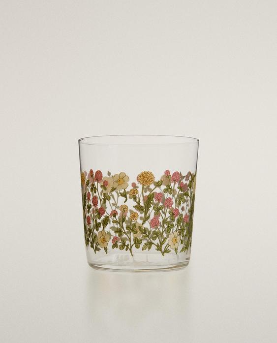 СТЪКЛЕНА ЧАША СЪС СИТОПЕЧАТ