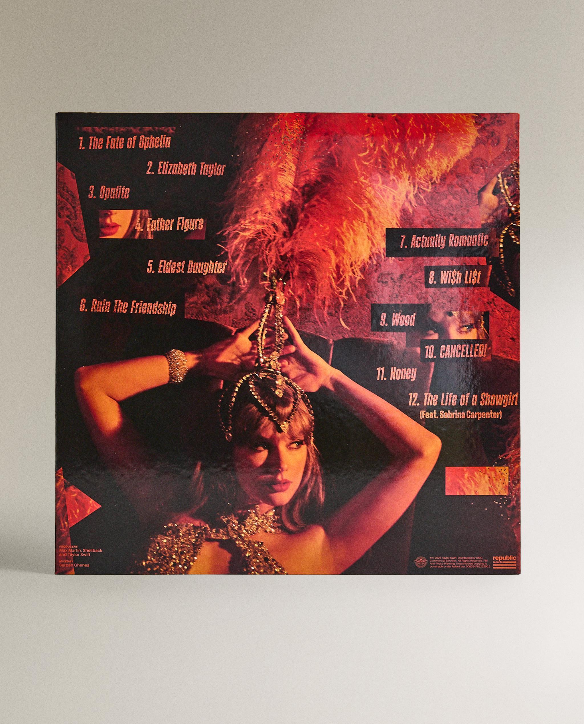 TAYLOR SWIFT: THE LIFE OF A SHOWGIRL VINYL