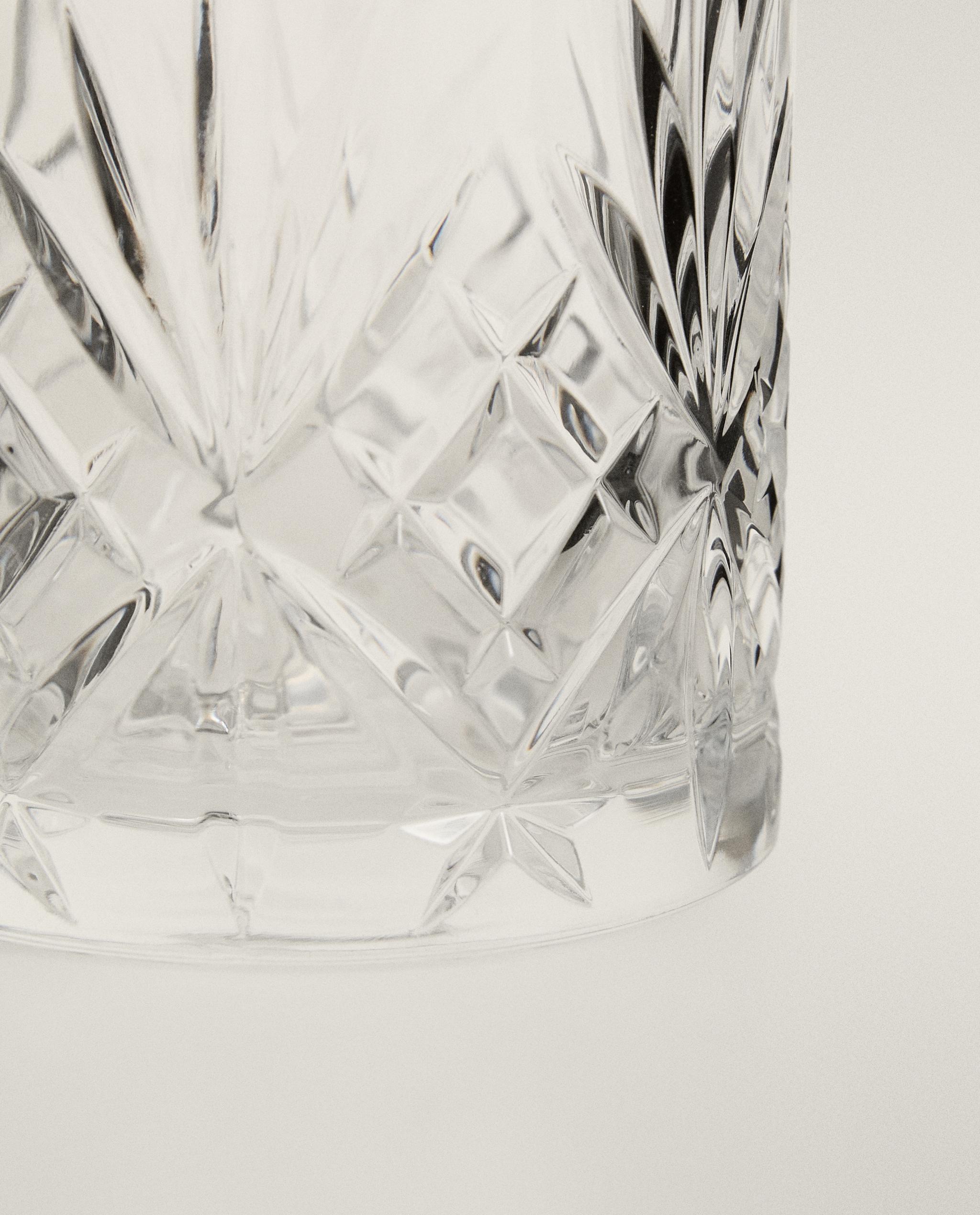 RAISED DESIGN CRYSTALLINE TUMBLER SET product thumbnail 8