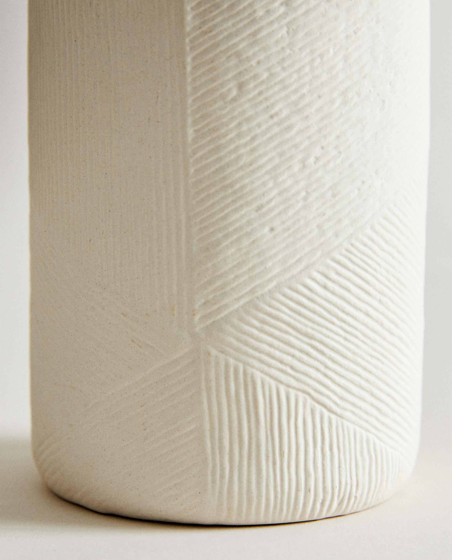 TEXTURED CERAMIC VASE product thumbnail 17