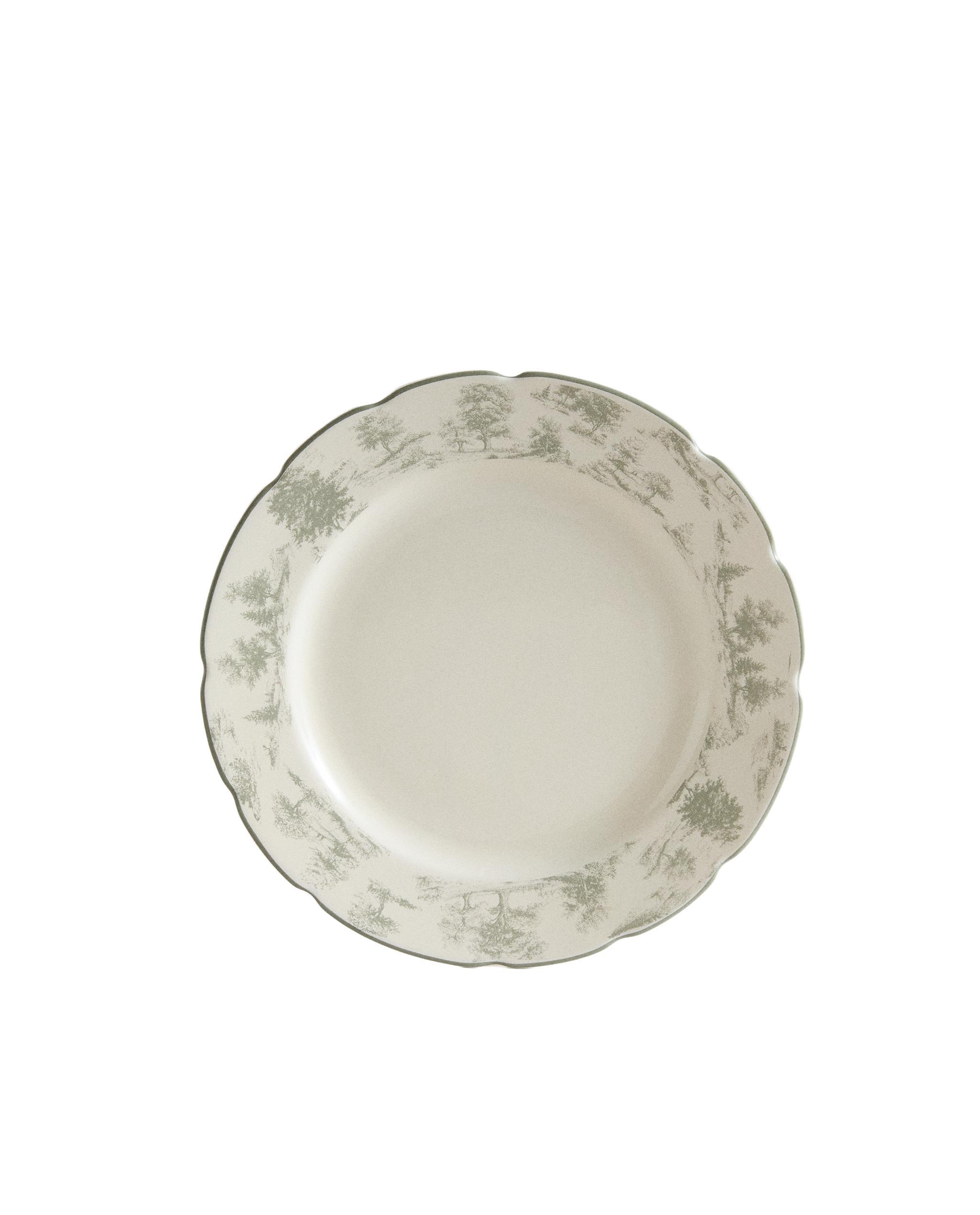 TOILE PORCELAIN DESSERT PLATE product thumbnail 6