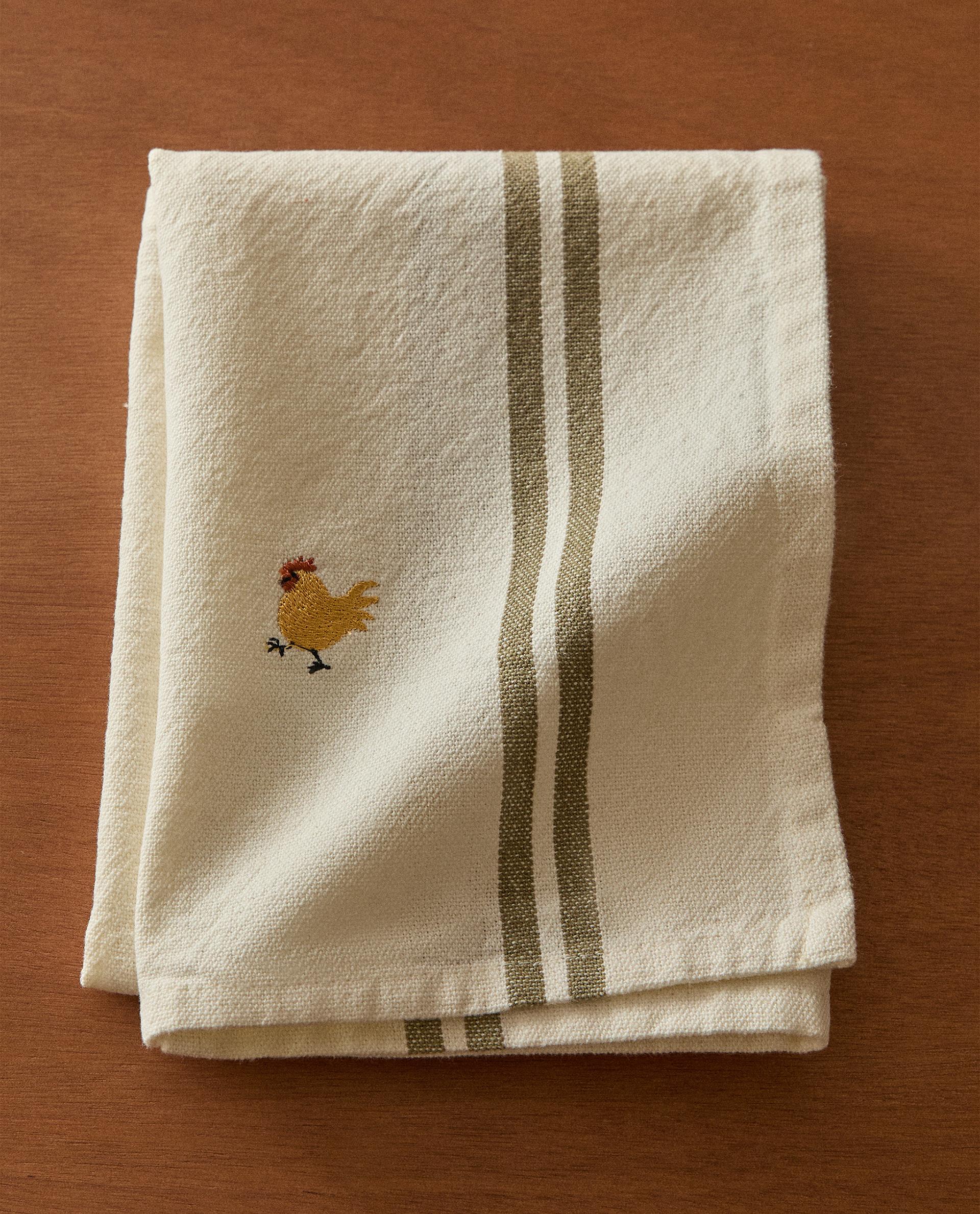 刺繍 キッチン クロス | Zara Home 日本/Japan