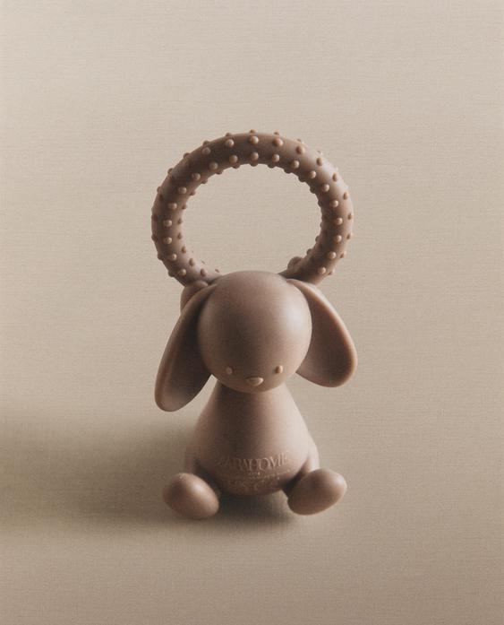 ANNEAU DE DENTITION BÉBÉ SILICONE LAPIN ANNEAU DE DENTITION BÉBÉ SILICONE LAPIN