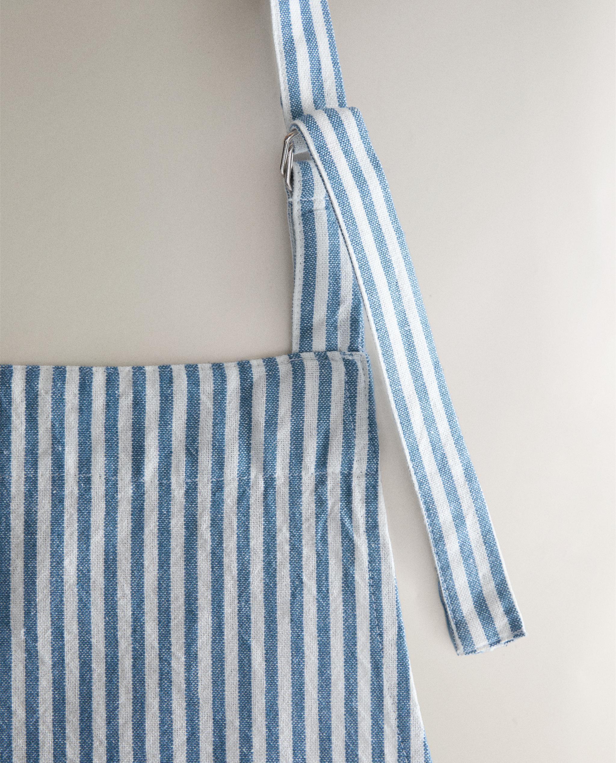 STRIPED COTTON APRON product thumbnail 6