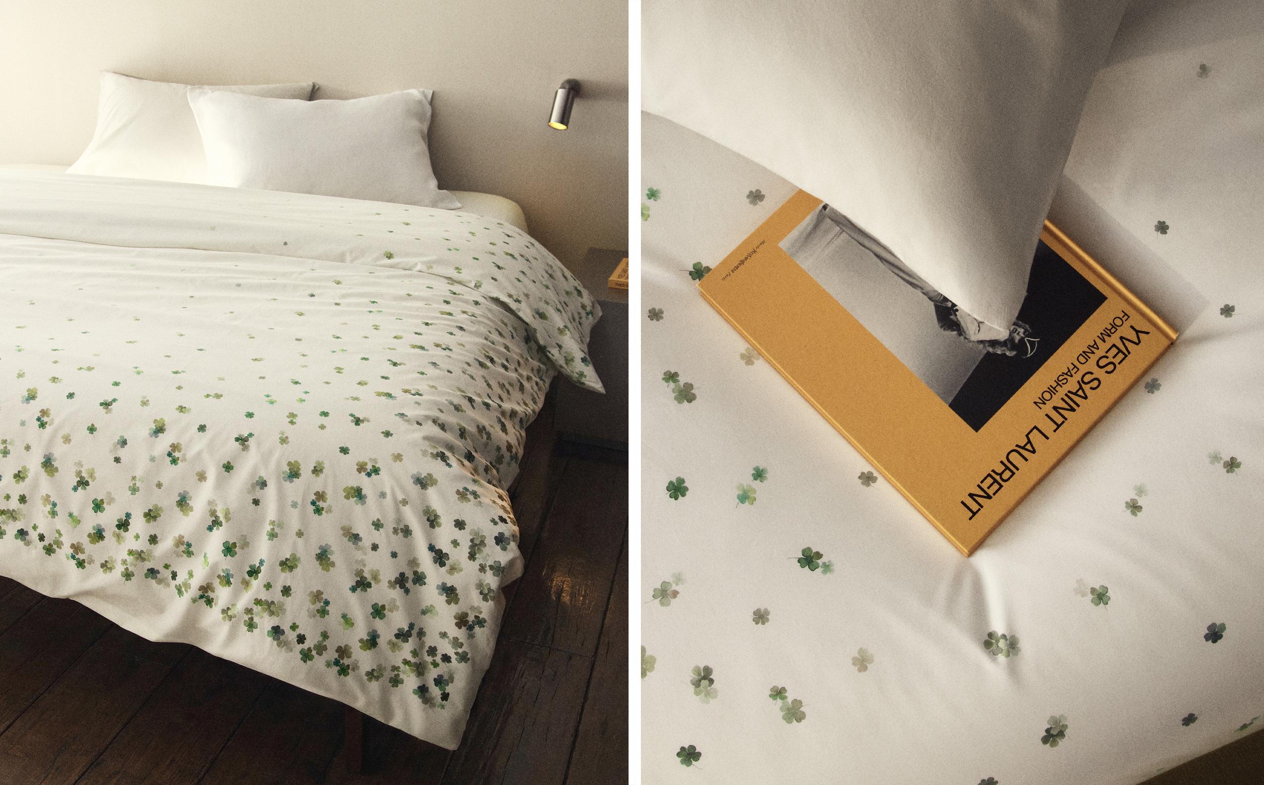 クローバー柄 掛け布団カバー | Zara Home 日本/Japan
