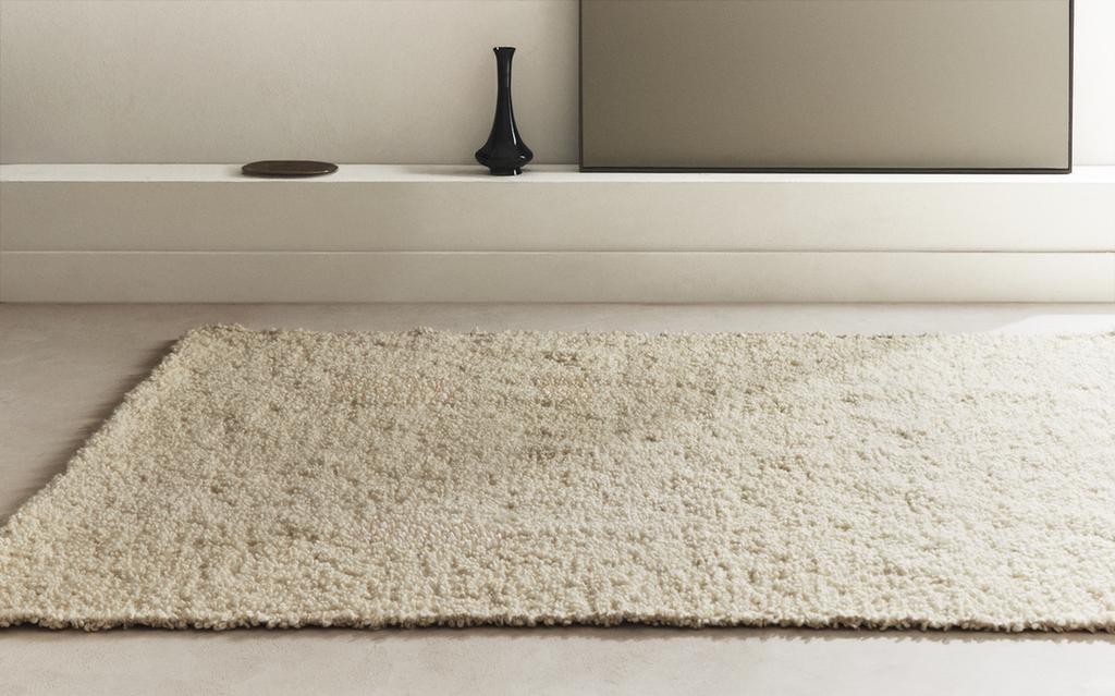 КОВЕР ИЗ ШЕРСТИ БУКЛЕ