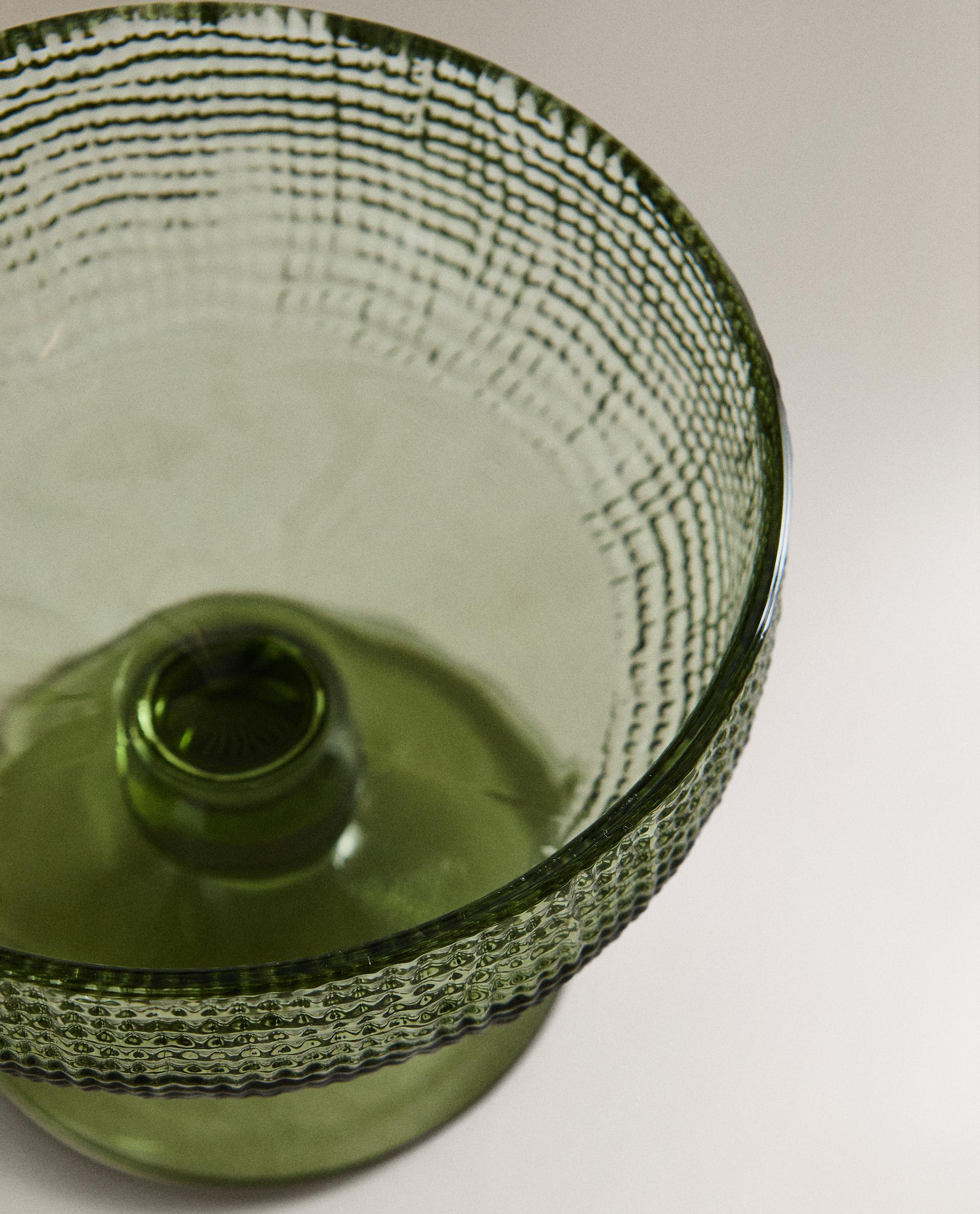 RAISED DESIGN GLASS ICE-CREAM CUP product thumbnail 9