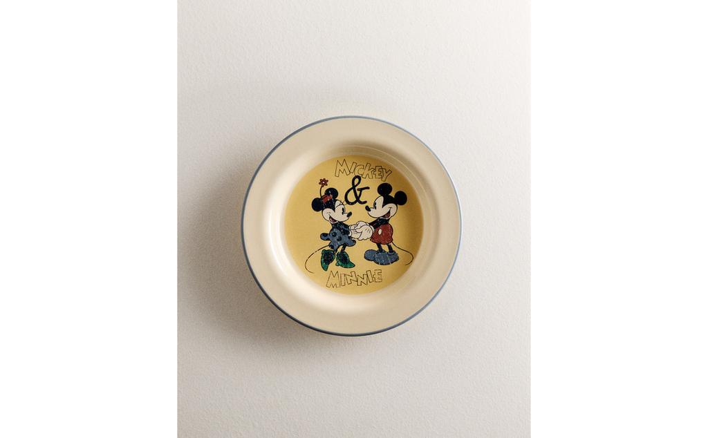 KIDS' MICKEY & MINNIE ©DISNEY CERAMIC PLATE KIDS' MICKEY & MINNIE ©DISNEY CERAMIC PLATE