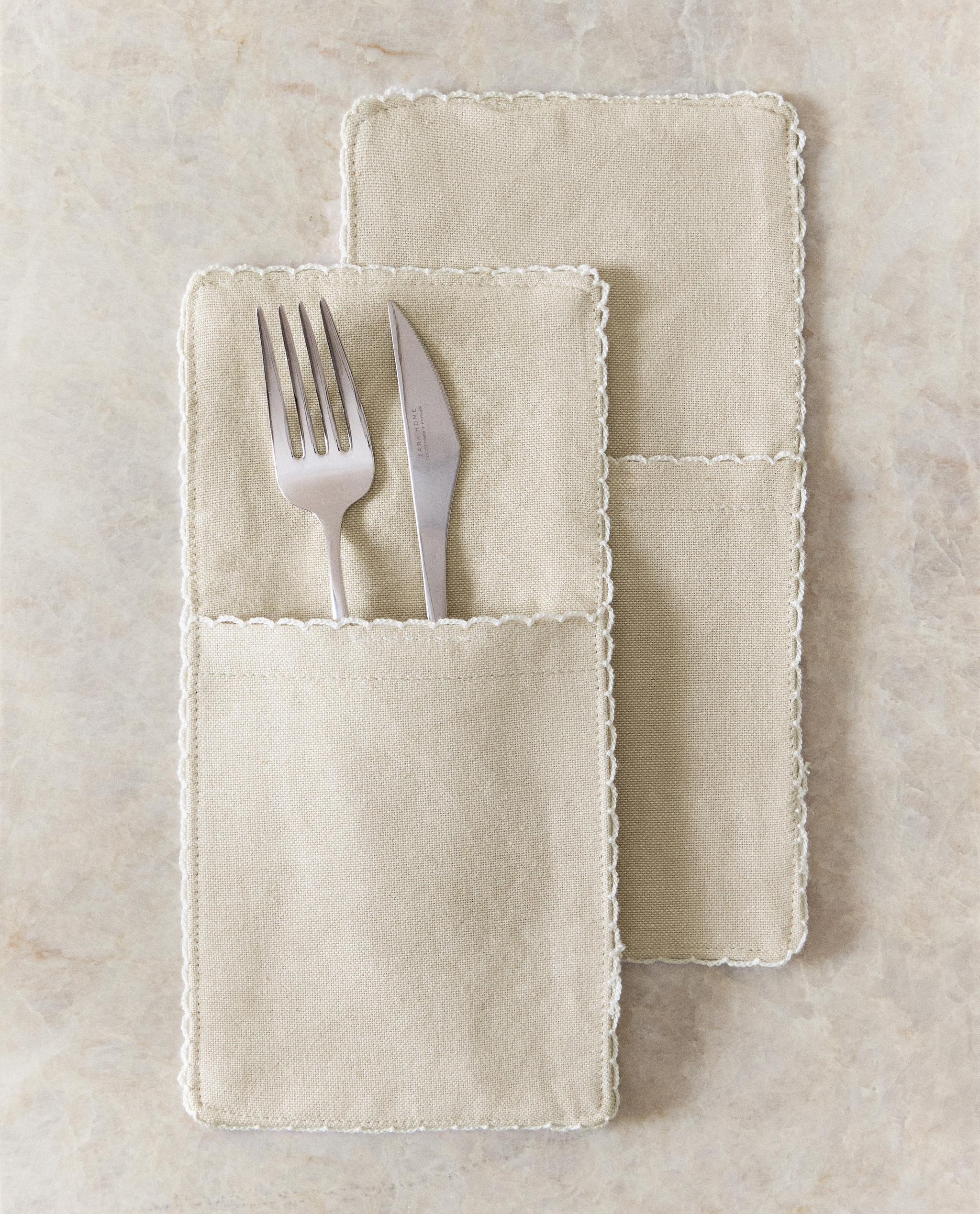 PACK OF COTTON CUTLERY TRAYS (PACK OF 2) product thumbnail 9