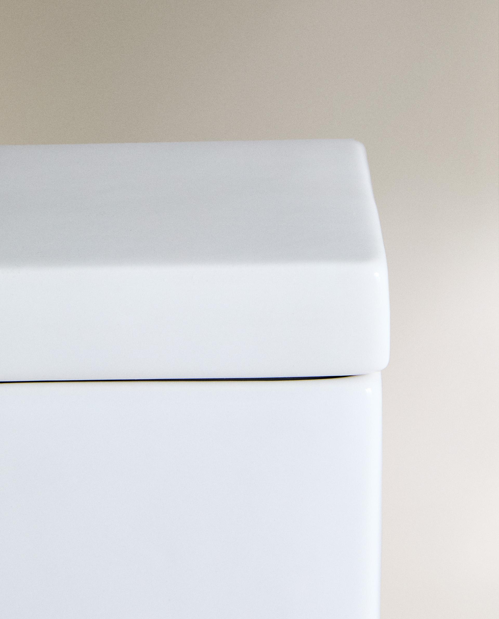 WHITE EARTHENWARE BATHROOM ORGANISER JAR product thumbnail 7