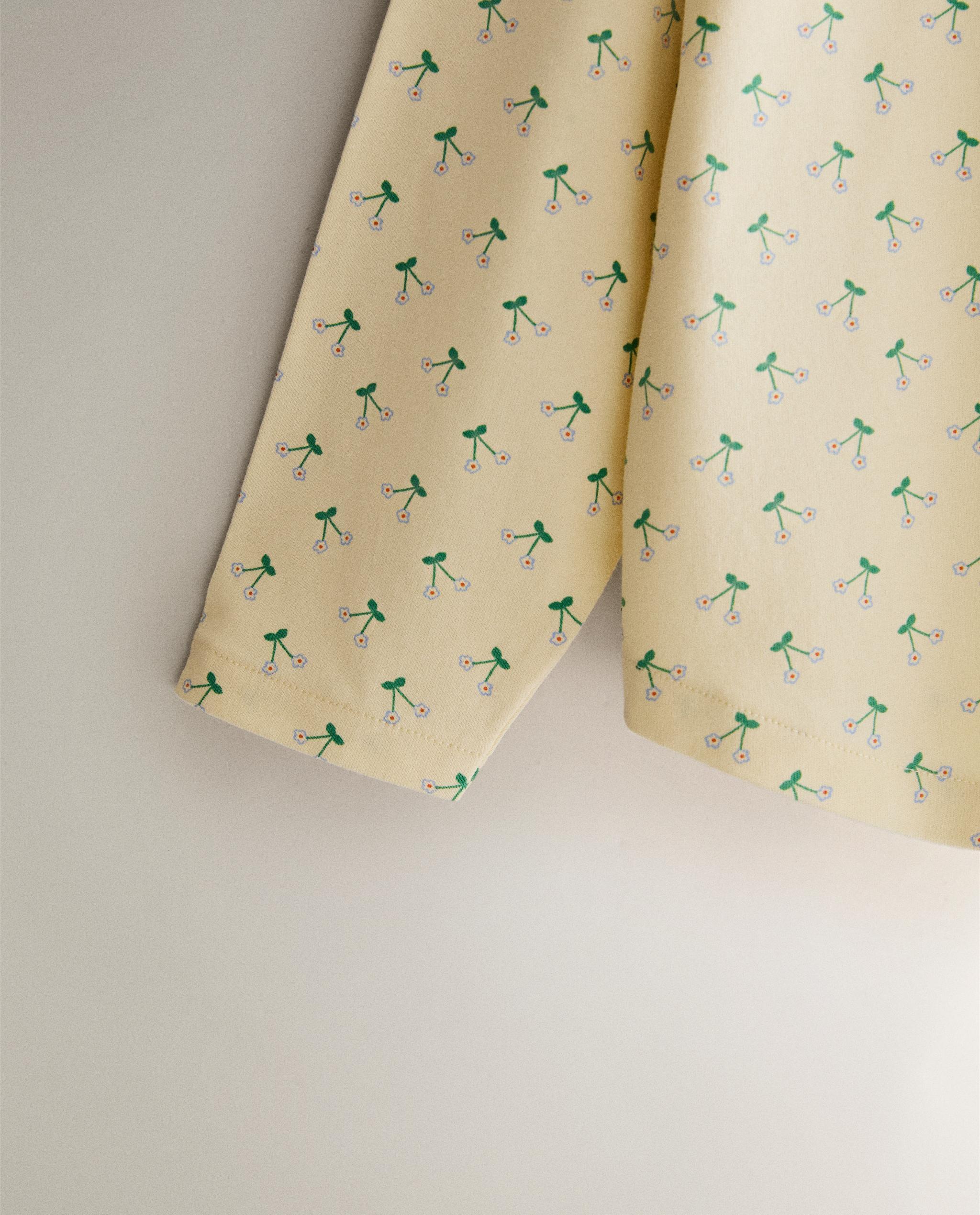 KIDS' FLORAL PYJAMAS product thumbnail 6