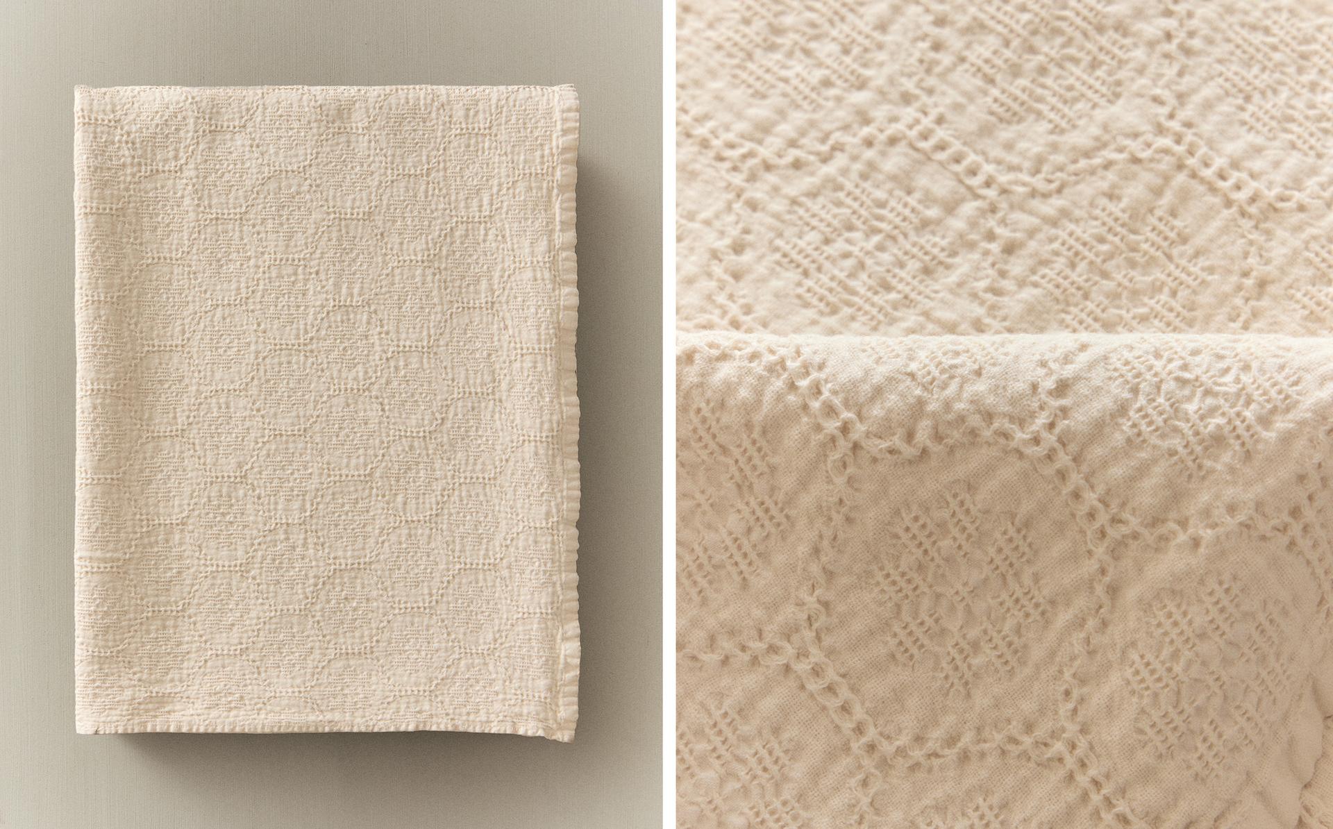 TOALHA DE BANHO MINI WAFFLE FLORAL TOALHA DE BANHO MINI WAFFLE FLORAL