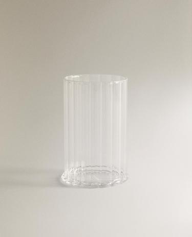 BICCHIERE PORTASPAZZOLINI BOROSILICATO