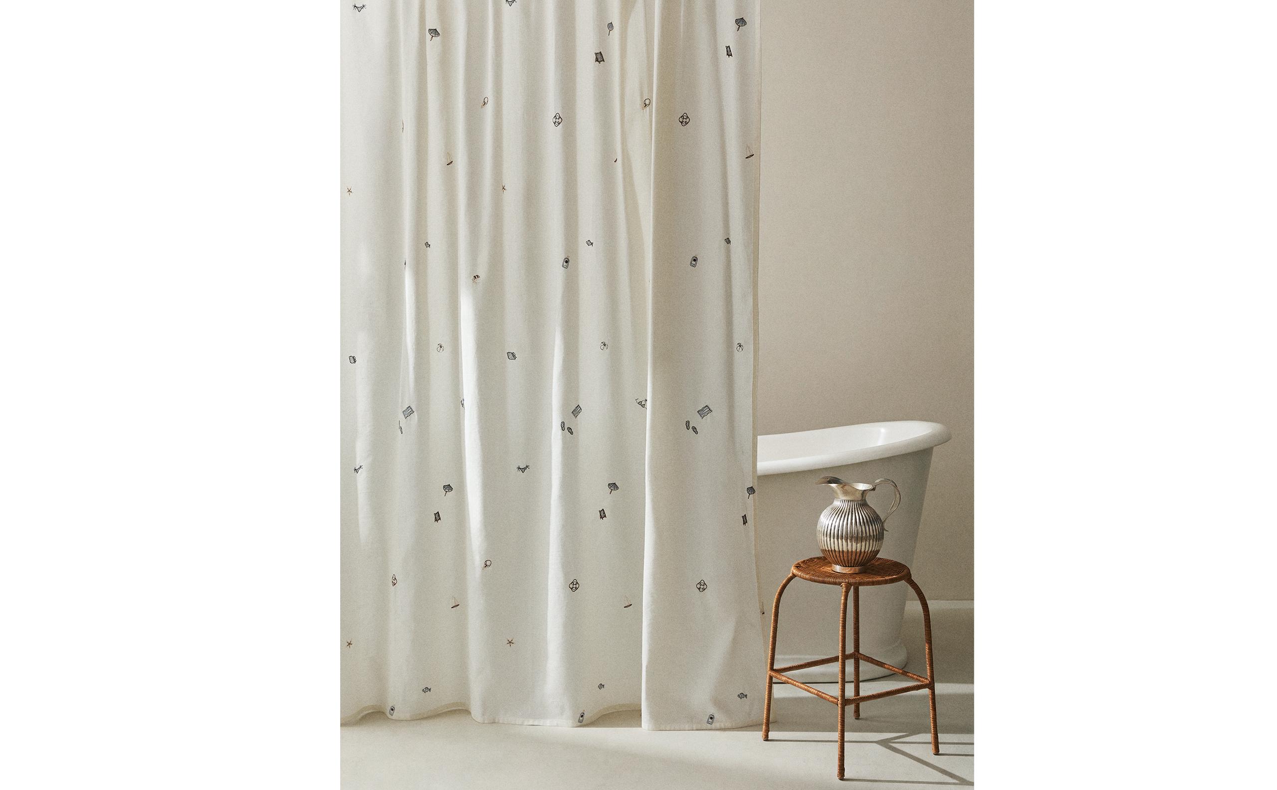 EMBROIDERED SHOWER CURTAIN product thumbnail 9