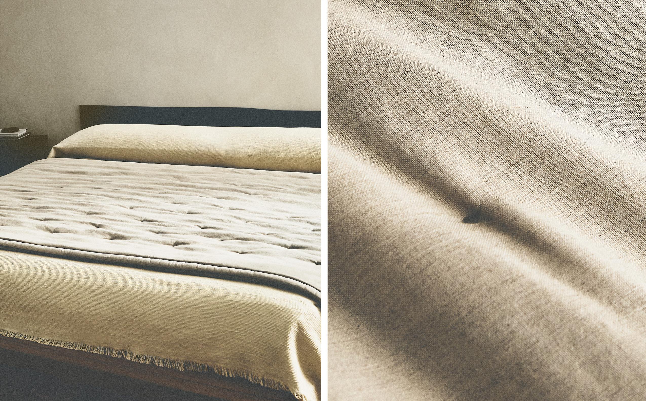 未使用♡ZARA HOME キルト キルティング ラグ マット マルチカバー ZARA HOME - ZARA HOME キルティングラグ イブル 星柄の通販 by