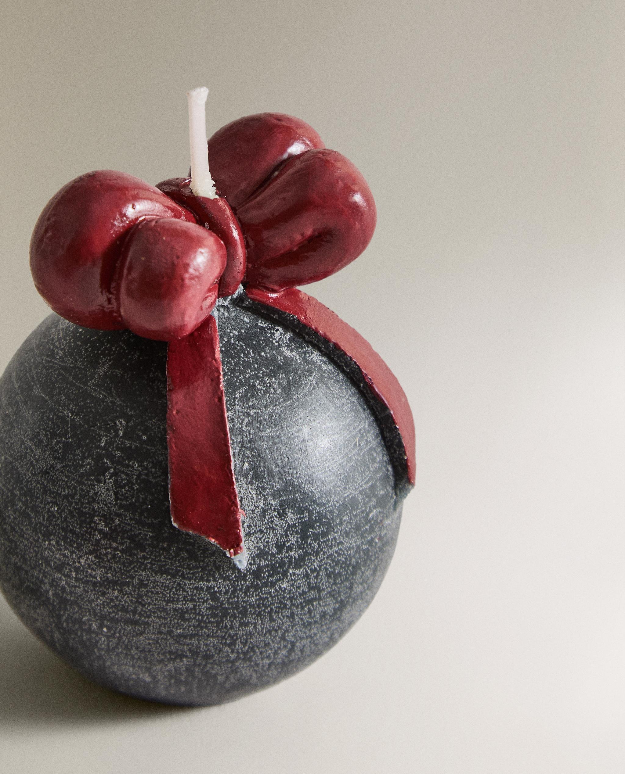 4個セット) GINGERBREAD クリスマスツリーボール アロマキャンドル