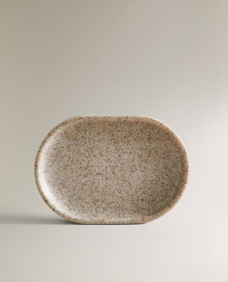 RESIN BATHROOM SOAP DISH