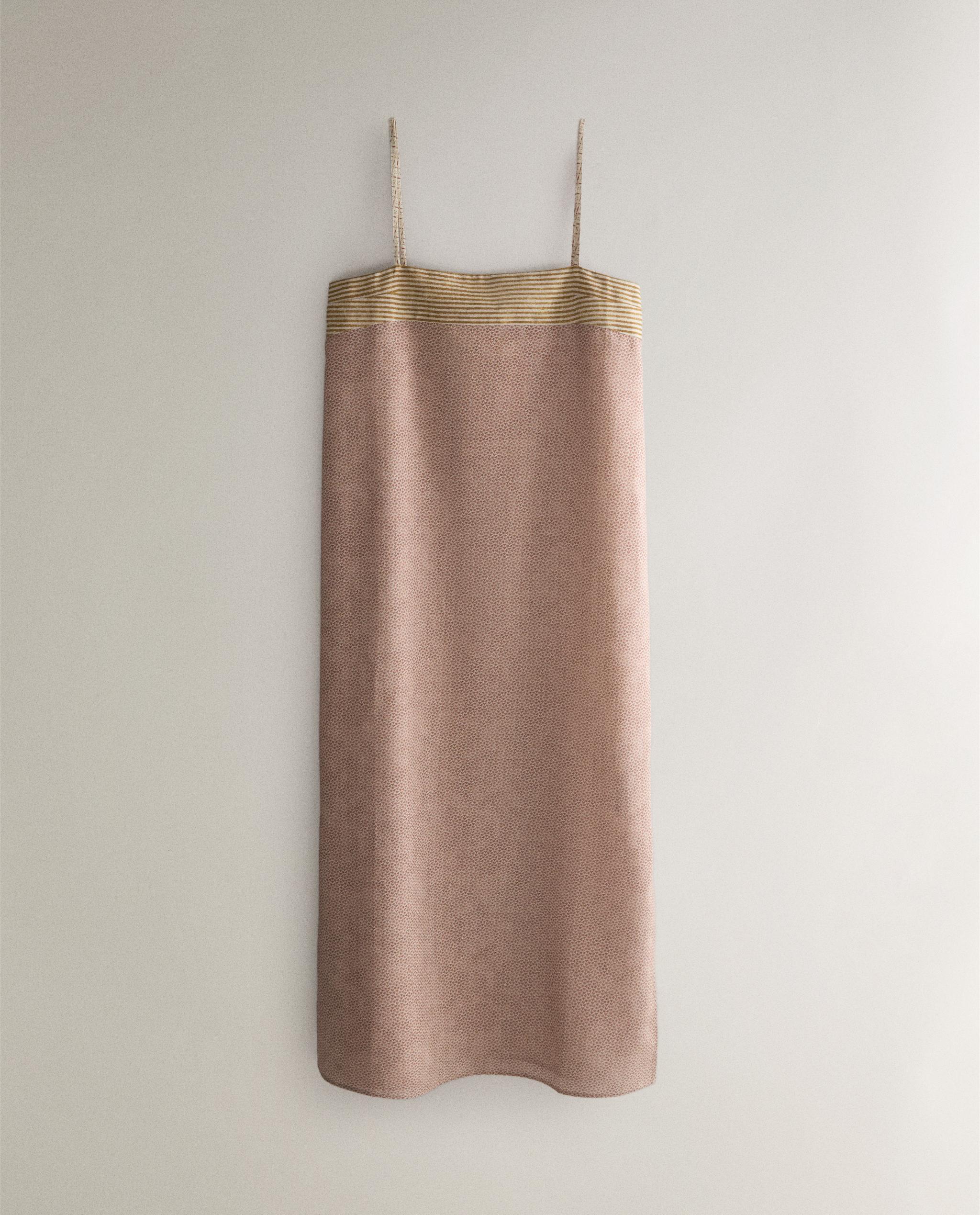 DRESS WITH CONTRAST PRINT | KATHARINE POLE product thumbnail 5