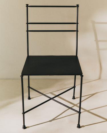 야외용 철제 단조 의자