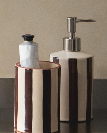 ACCESSORI PER IL BAGNO A RIGHE