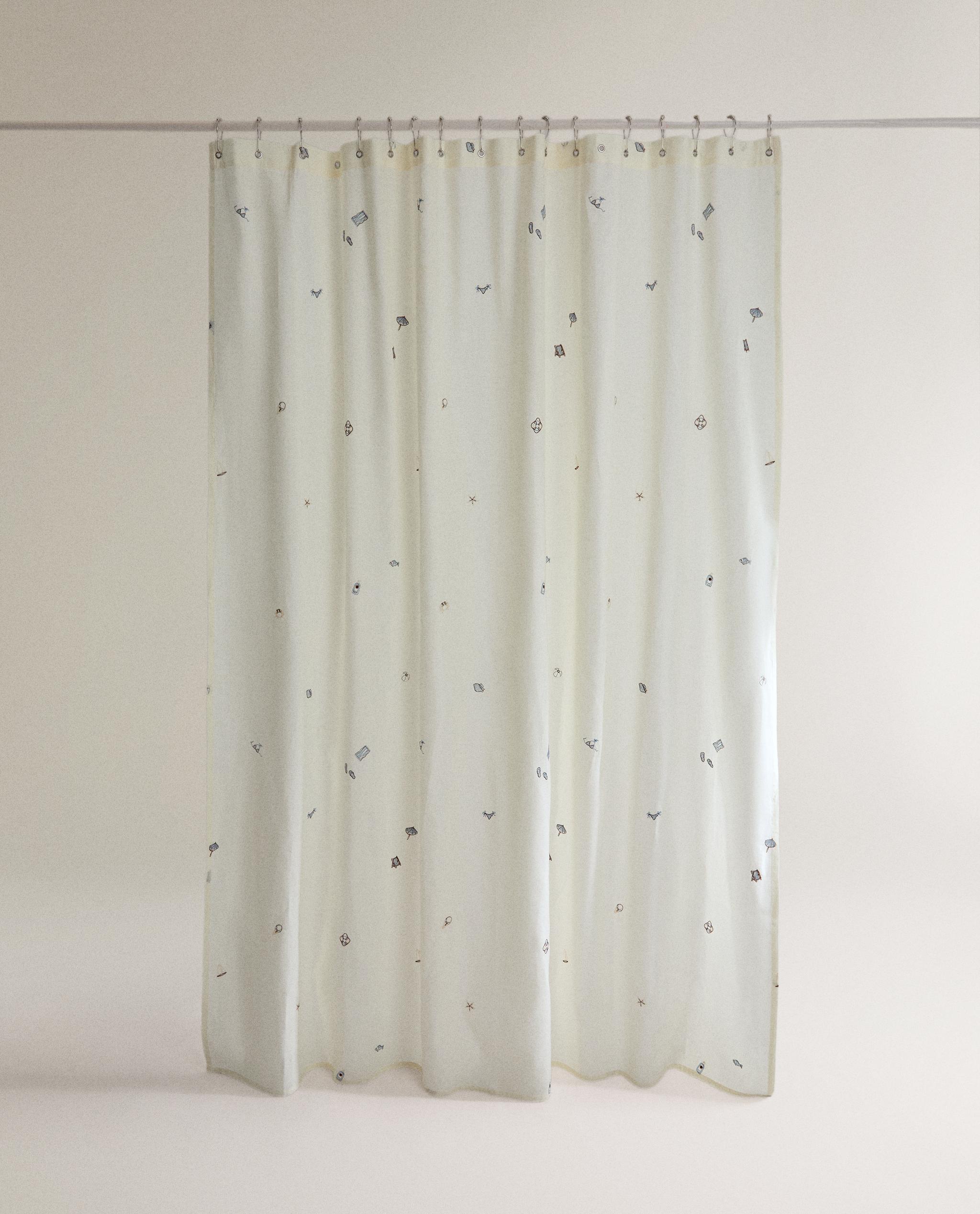 EMBROIDERED SHOWER CURTAIN product thumbnail 2