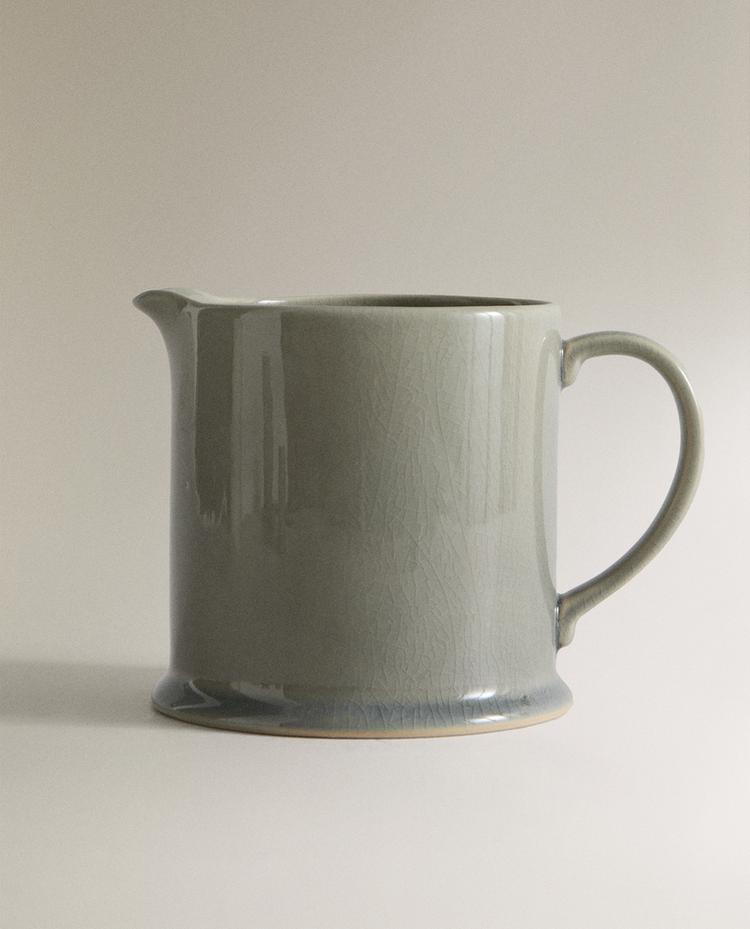 GLAZED STONEWARE JUG