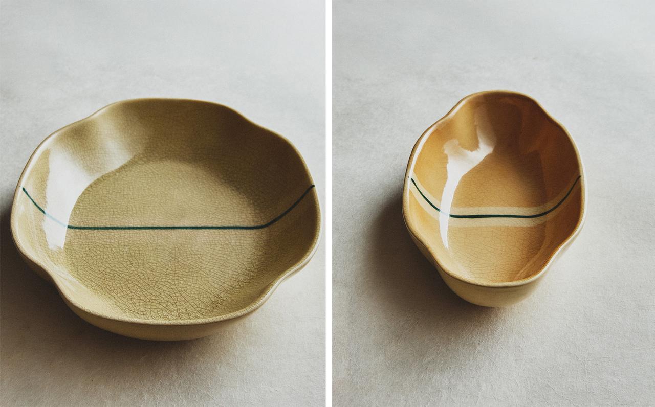 STRIPED CERAMIC TRAY STRIPED CERAMIC TRAY